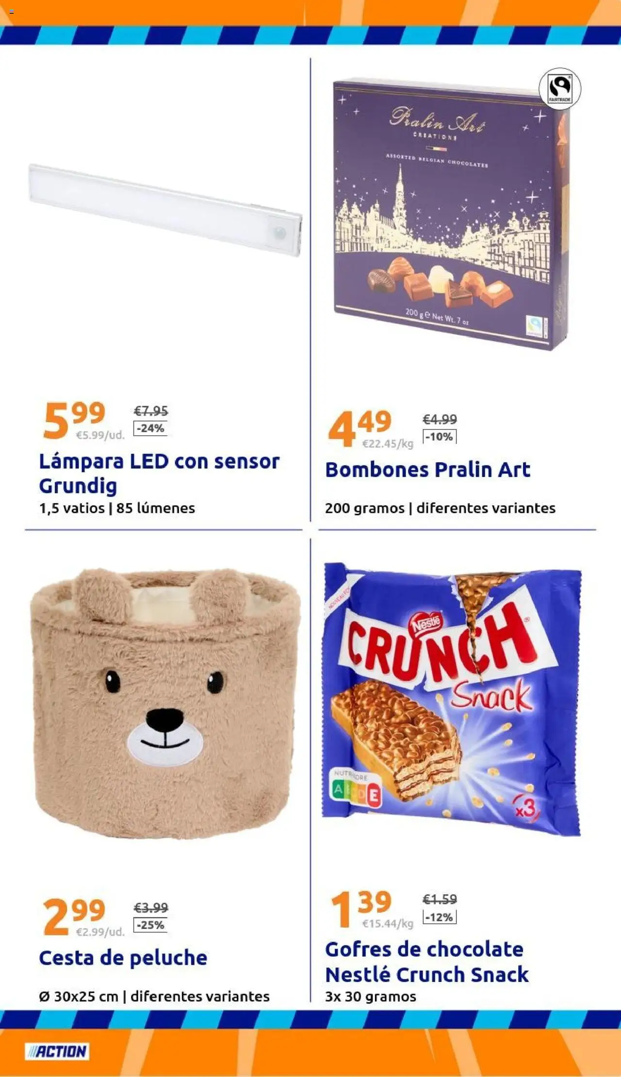 Action folleto │ válido desde el 01.10.2025 | Página: 33 | Productos: Chocolate, Cesta, Lámpara