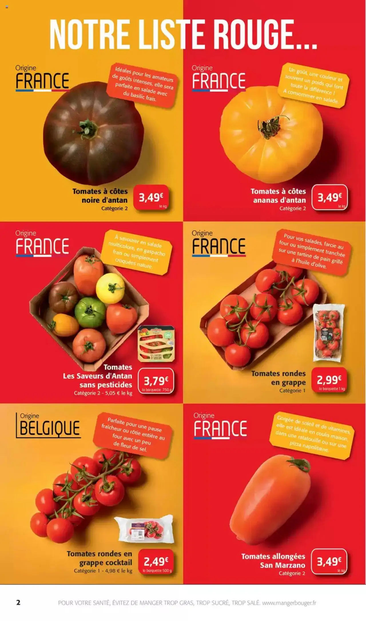  | Page: 2 | Produits: Four, Poids, Pain, Pizza