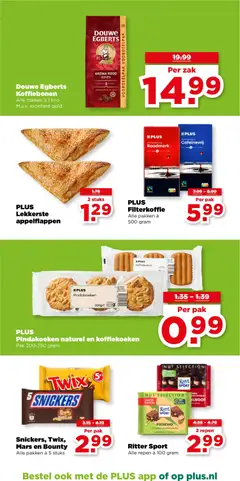 Snickers, Twix, Mars en Bounty, Alle pakken à 5 stuks - Voorbeeld van een folder van Plus, geldig van 18.02.2026 | Pagina: 17