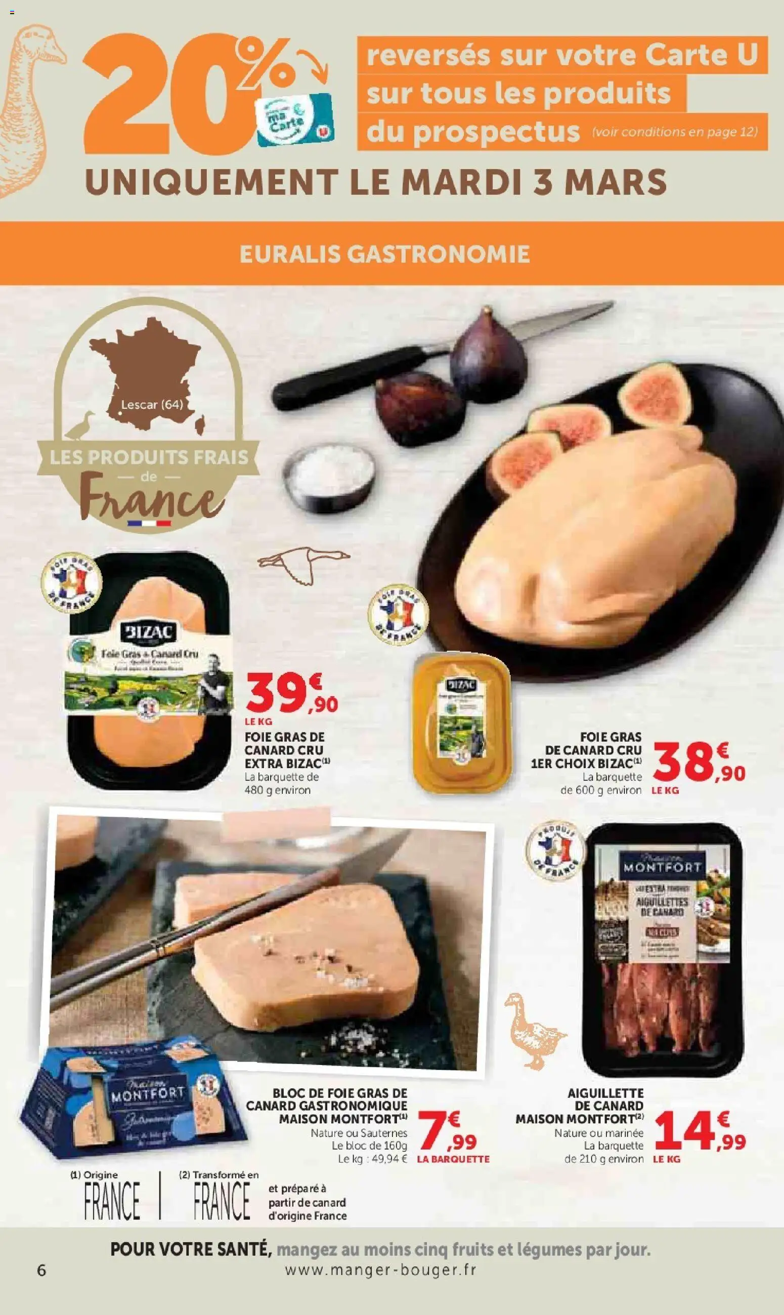 {H1} | Page: 6 | Produits: Foie Gras de Canard, Bloc de foie gras