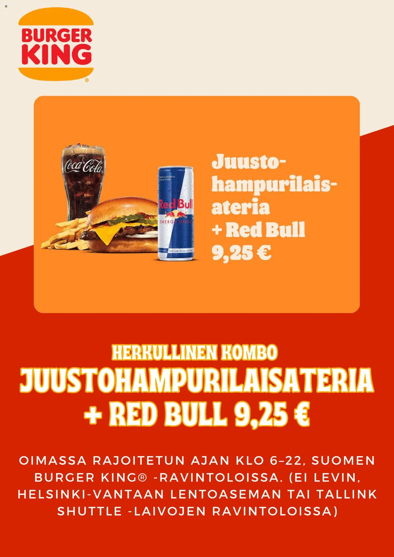 🛍️ Burger King tarjoukset alkaen 03/03/2026 » Katso huipputarjoukset ja säästä jo tänään! 💰 | Finland