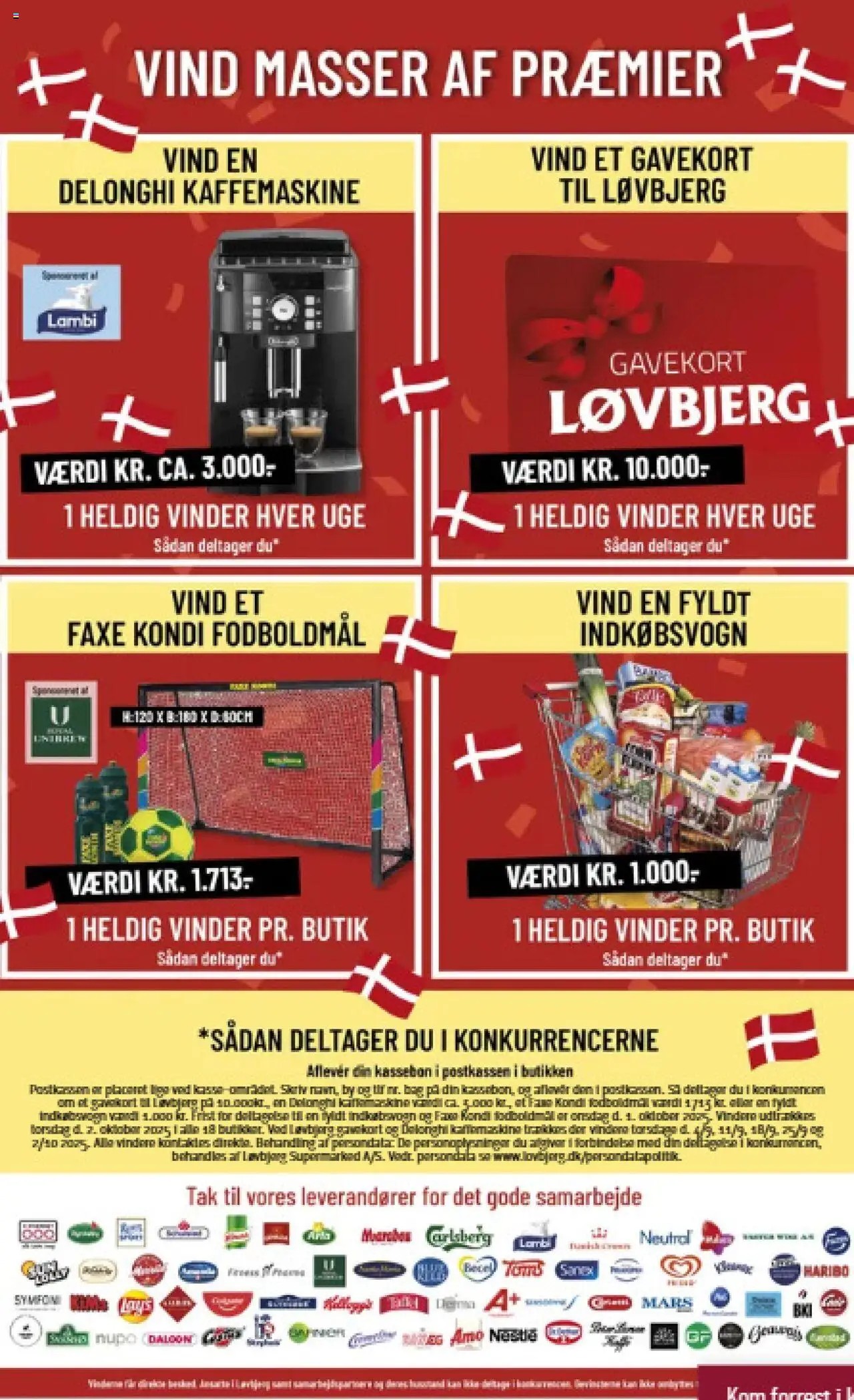 Løvbjerg tilbudsavis – gyldig fra 19.09.2025 | Side: 25 | Produkter: Øl, Faxe Kondi, Kaffemaskine