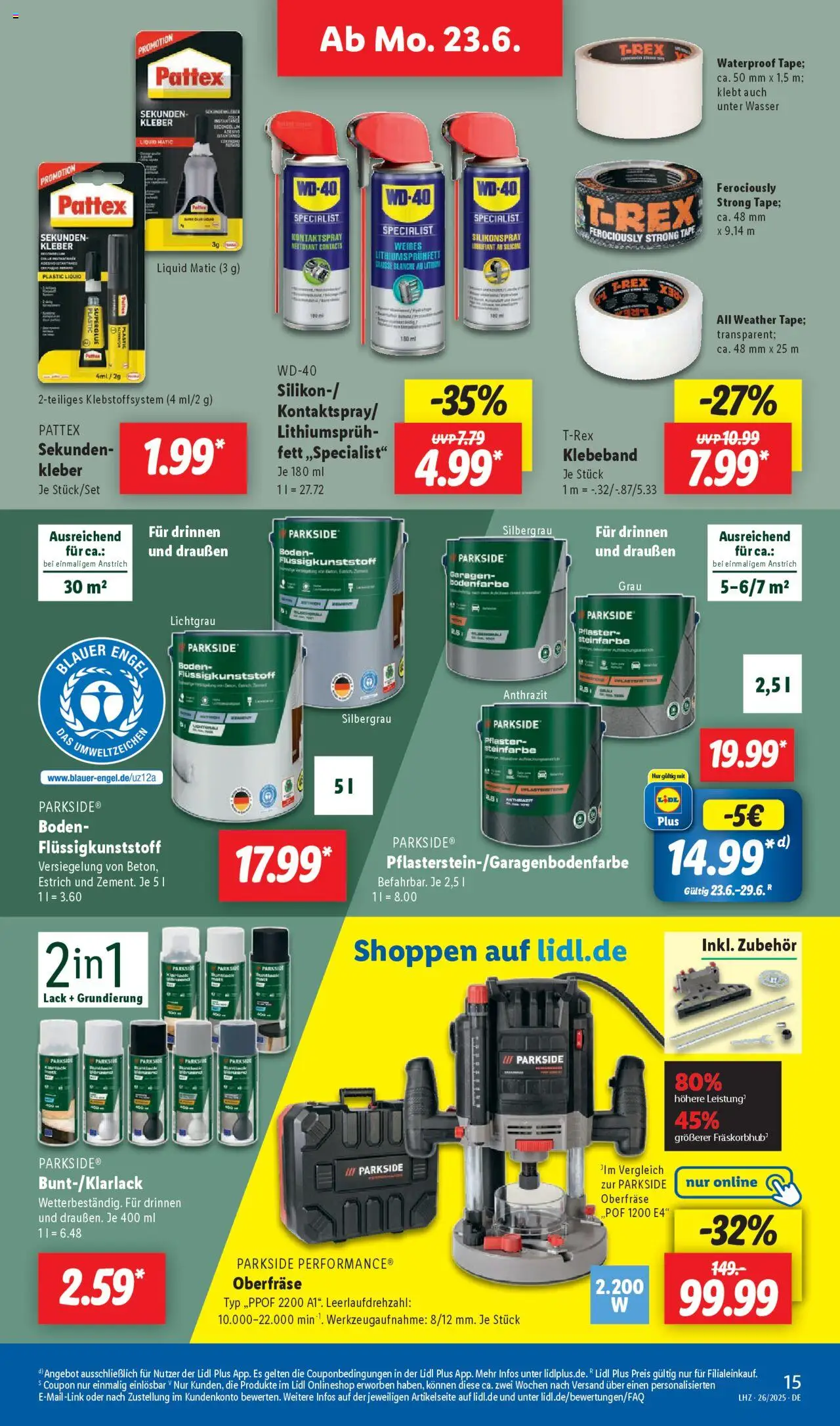 Lidl Prospekt 	 - gültig ab dem 23.06.2025 | Seite: 23 | Produkte: Wasser