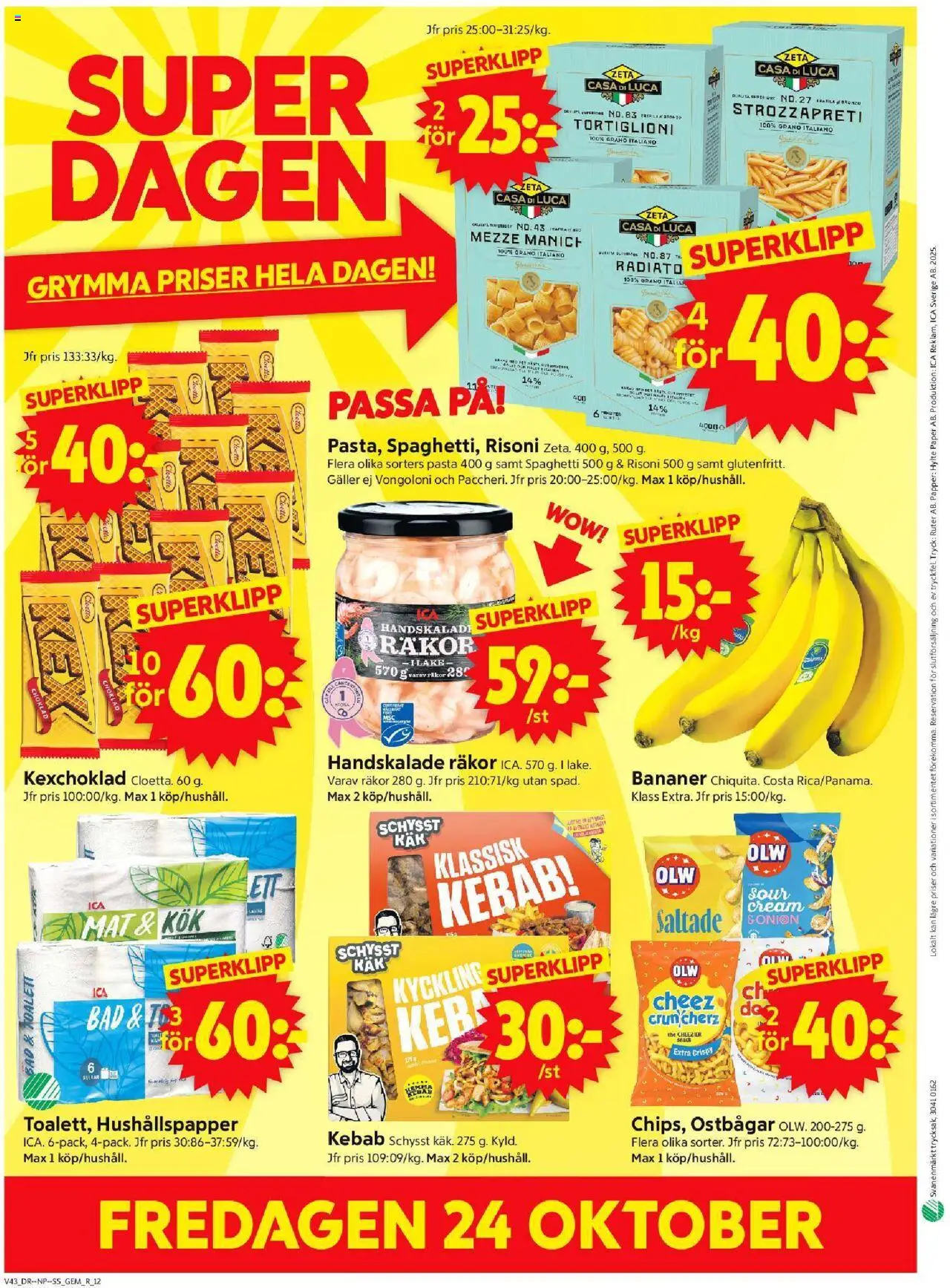 ICA Supermarket reklamblad aktuell från 20.10.2025 | Sida: 14