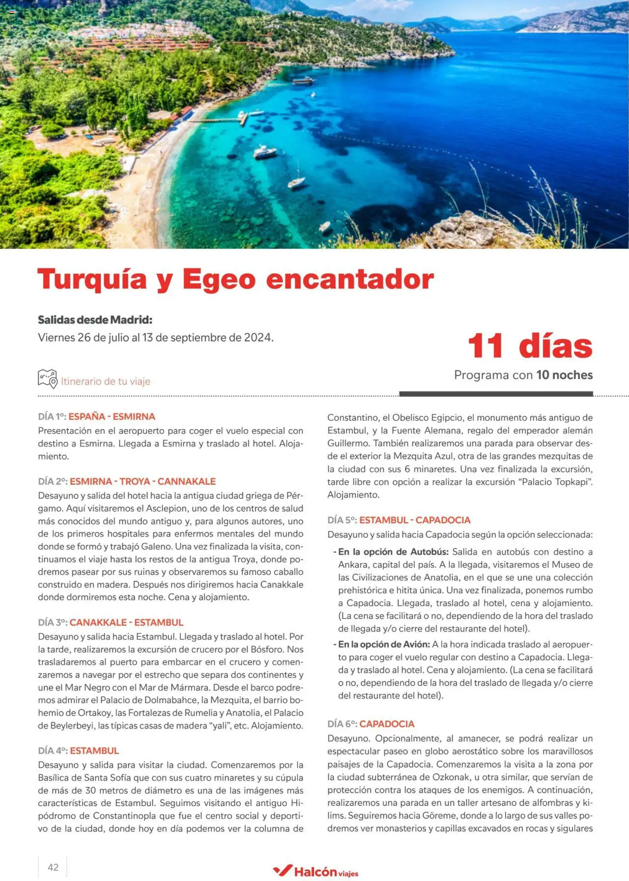Halcón Viajes Turquía 2024 │ válido desde el 09.05.2024 | Página: 42