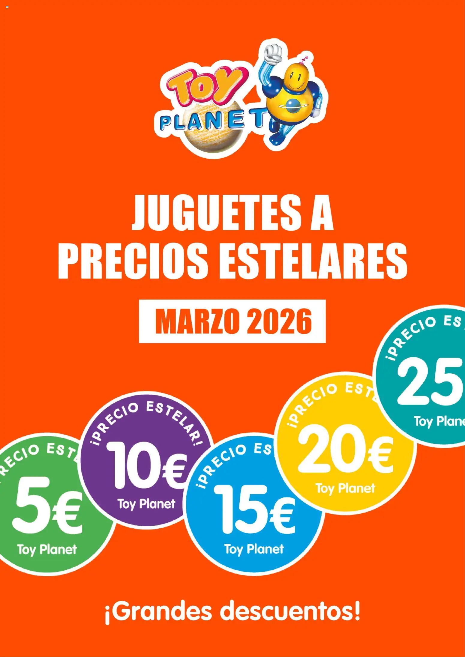 Toy Planet catálogo  Precios Estelares │ válido desde el 02.03.2026 | Página: 1 | Productos: Juguetes