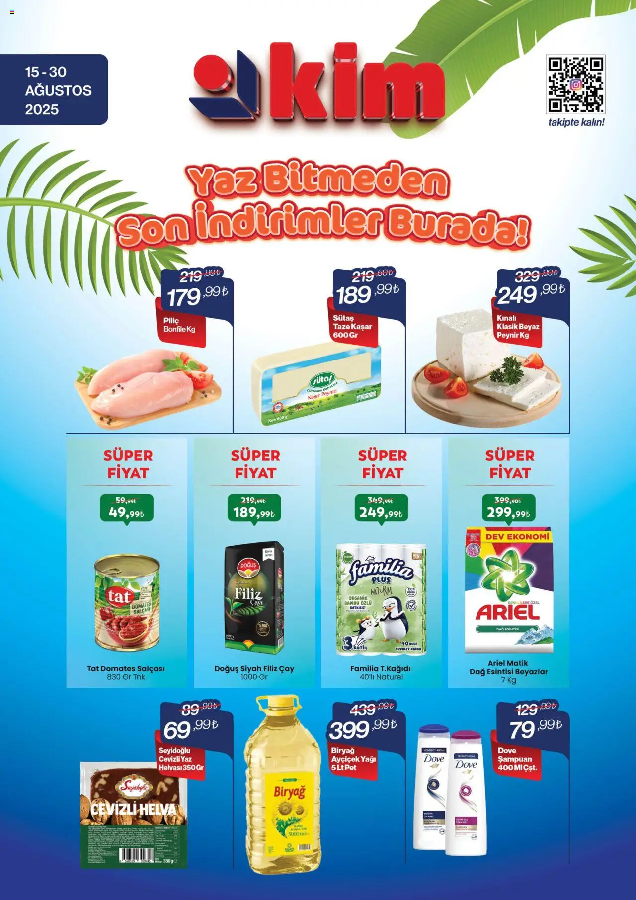 Kim Market Katalog - Marmara Insert - 15.08.2025 tarihinden itibaren geçerlidir | Sayfa: 1 | Ürünler: Tuvalet, Domates, Piliç, Tuvalet kağıdı