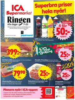 ICA Supermarket - Stockholm - Förhandsvisning av reklamblad från butik ICA Supermarket aktuell från 30.12.2025