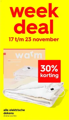Hema - Black Friday - Voorbeeld van een folder van Hema, geldig van 17.11.2025 | Pagina: 15 | Producten: Dekens