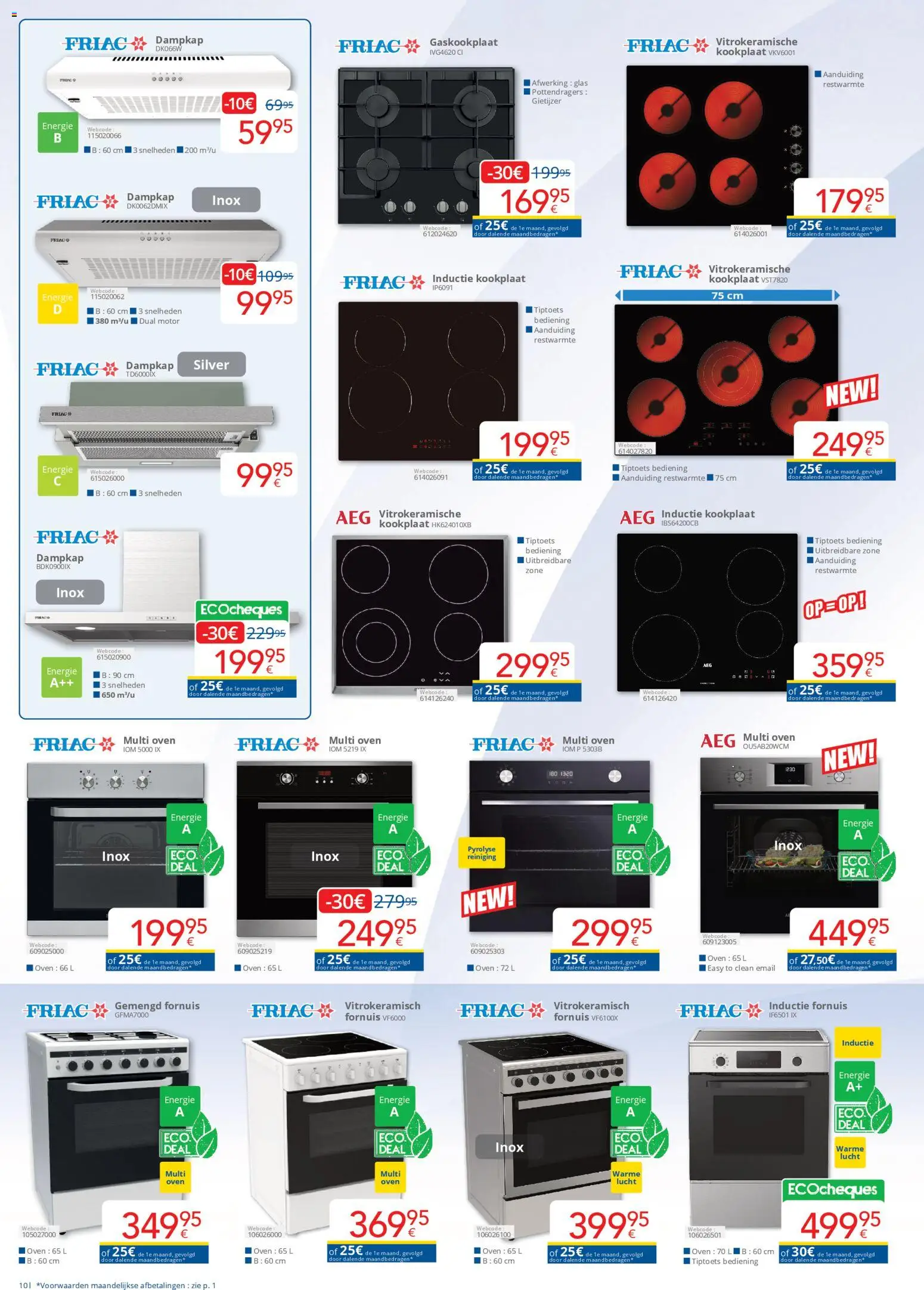 {H1} | Pagina: 10 | Producten: Gietijzer, Oven, Kookplaat, Fornuis
