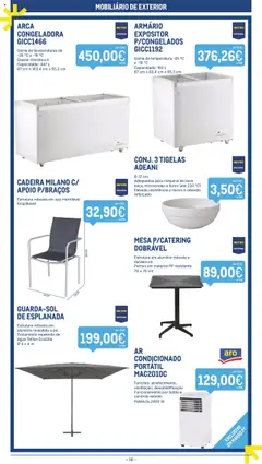 Makro folheto │ válido de 15.07.2025 | Página: 18 | Produtos: Forno, Máquina de lavar, Mesa, Microondas