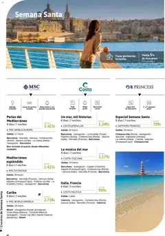 Vista previa Viajes El Corte Inglés Semana del Crucero válido desde el 07.01.2026 | Página: 17