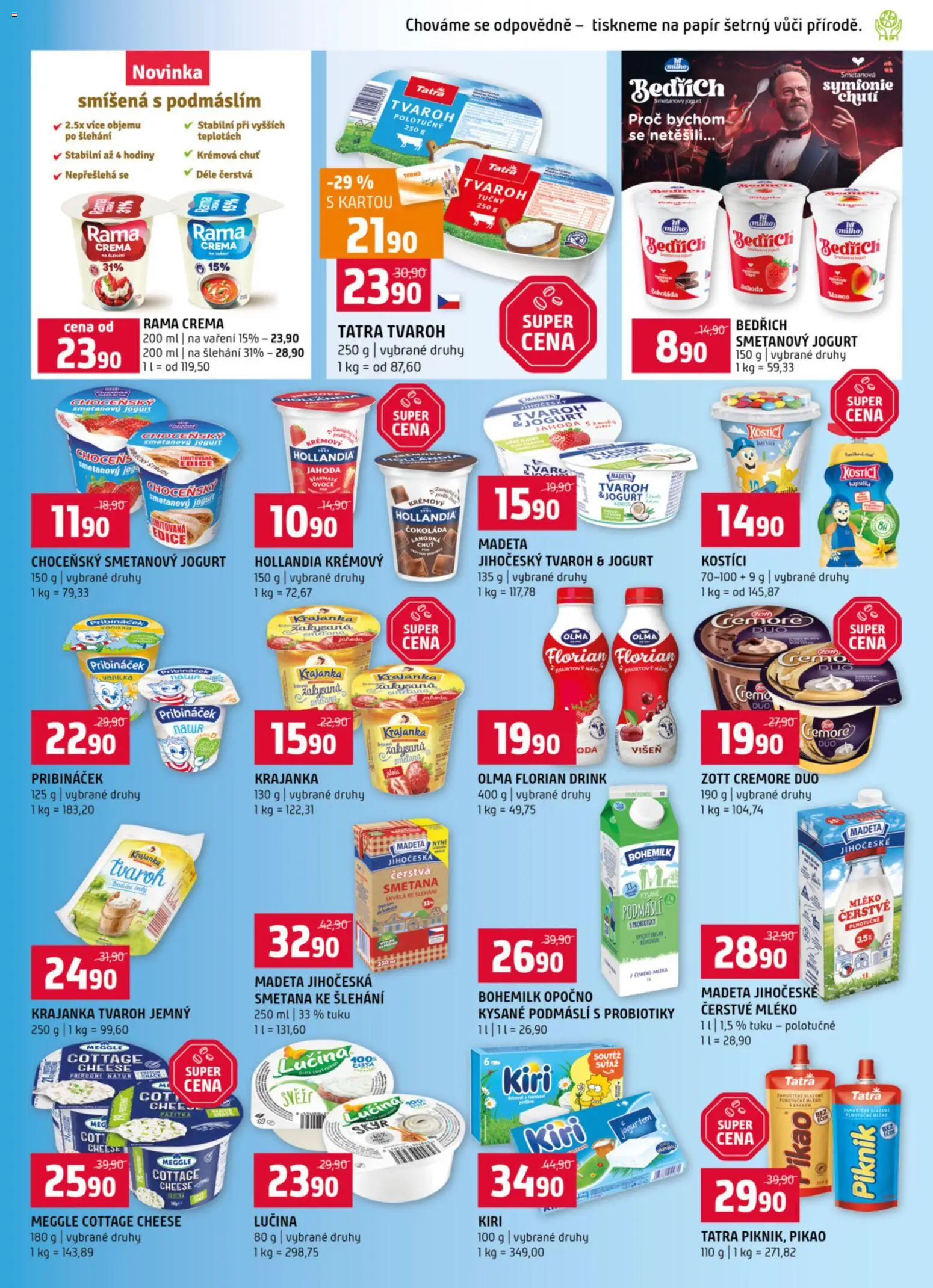 Terno leták od 08.04.2026 | Strana: 5 | Produkty: Ovoce, Čokoláda, Rama, Podmáslí