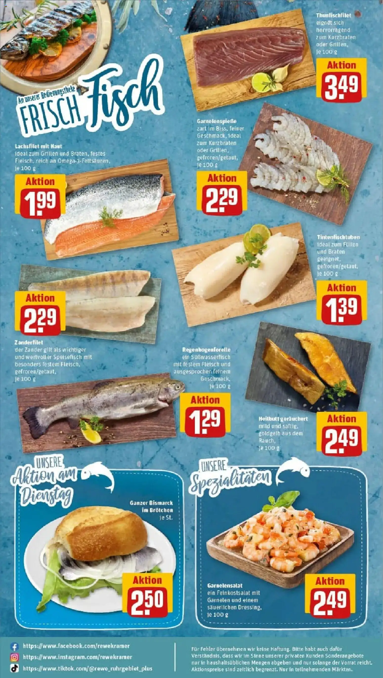 Rewe prospekt Recklinghausen	 – gültig ab 29.12.2025 | Seite: 25 | Produkte: Garnelen, Fisch, Fleisch