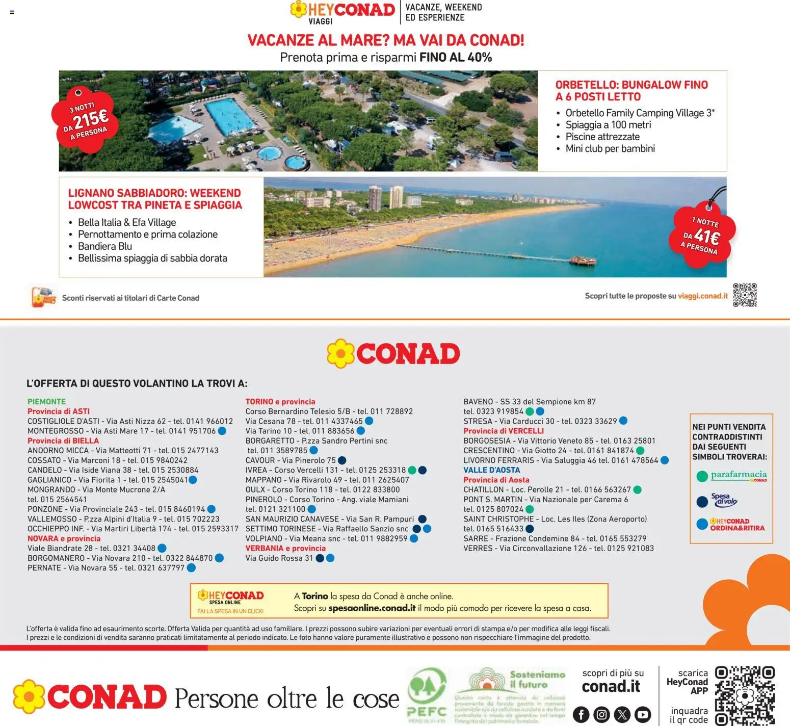 Volantino Conad del 07.01.2026 | Pagina: 24 | Prodotti: Stampa, Letto