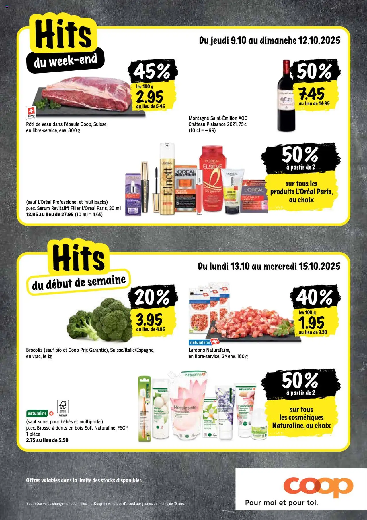 Coop - Les actions de la semaine – gültig ab 09.10.2025 | Seite: 20 | Produkte: Serum, Handcreme