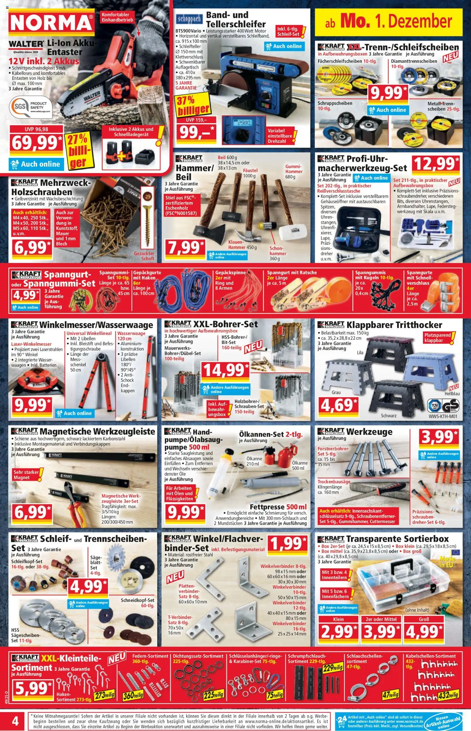 Norma - Cyber Week – gültig ab 01.12.2025 | Seite: 4 | Produkte: Verbinder, Batterien, Box, Wasser