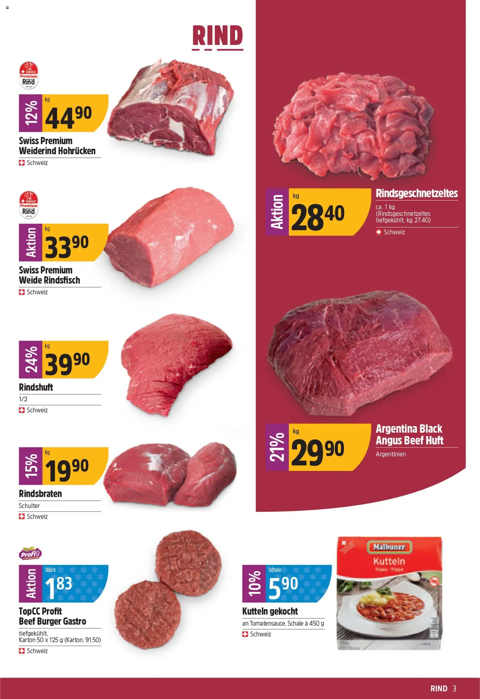 TopCC Aktionen – gültig ab 29.12.2025 | Seite: 3 | Produkte: Burger