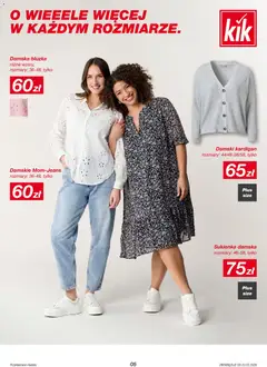 Pogląd oferty "Kik gazetka" - ważna od 23.03.2026 | Strona: 5 | Produkty: Bluzka, Kardigan, Sukienka