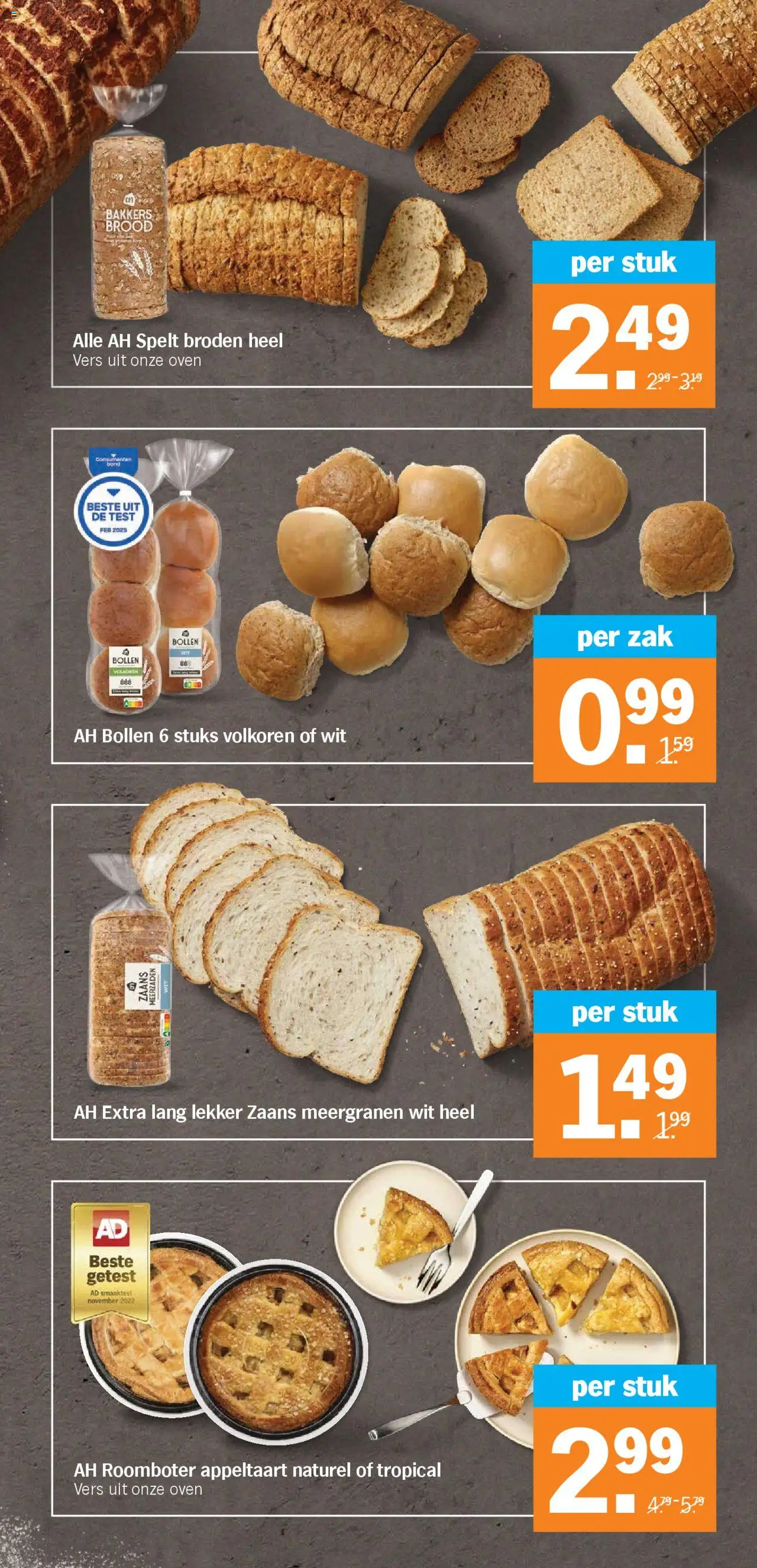 {H1} | Pagina: 21 | Producten: Roomboter, Zak, Oven, Appeltaart