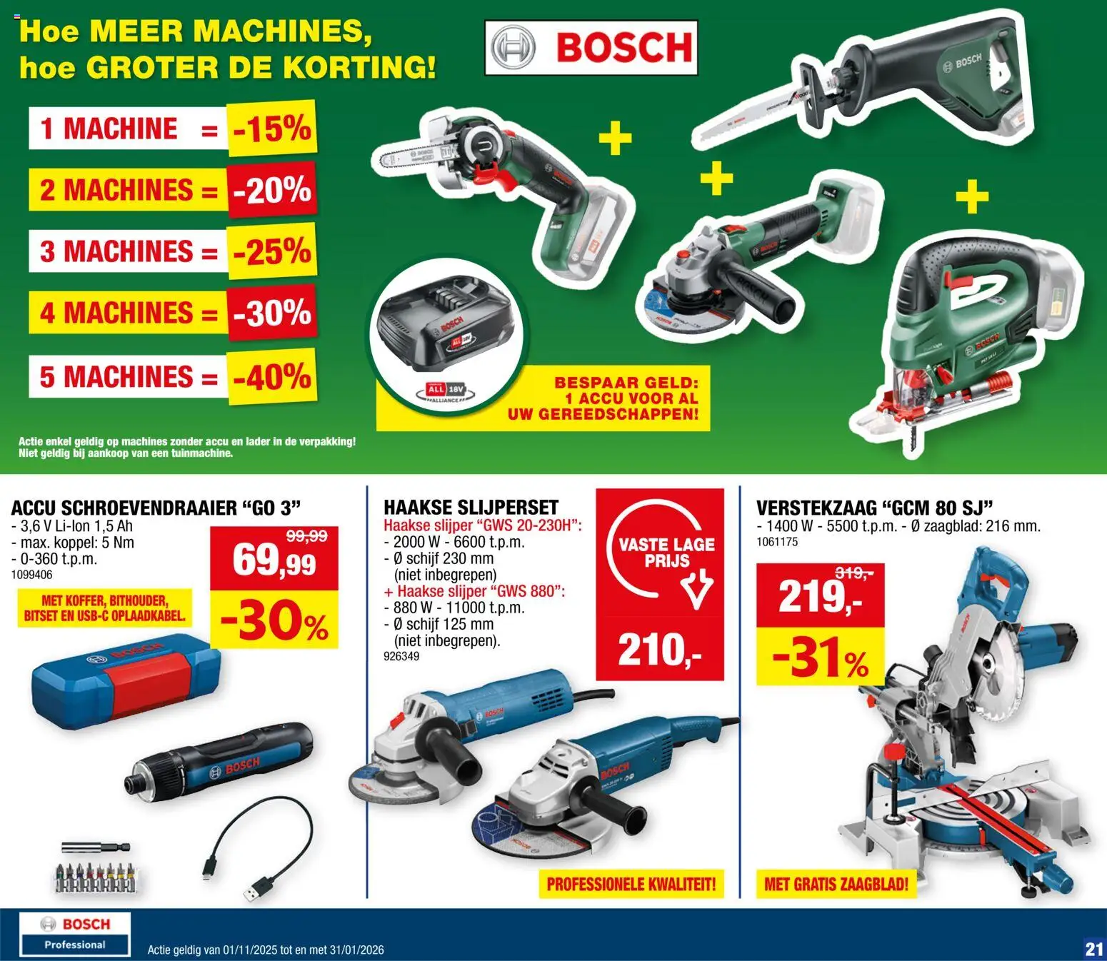 {H1} | Pagina: 21 | Producten: Schijf, Slijper