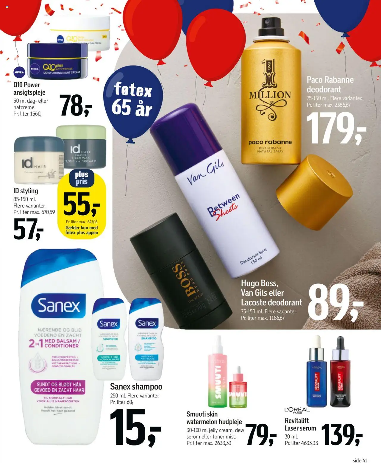 Føtex tilbudsavis – gyldig fra 03.10.2025 | Side: 48 | Produkter: Shampoo, Balsam, Deodorant