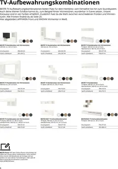 Ikea BESTÅ Kaufhilfe ab 02.01.2026 gültig | Seite: 8 | Produkte: Heimkino, TV, Fernseher