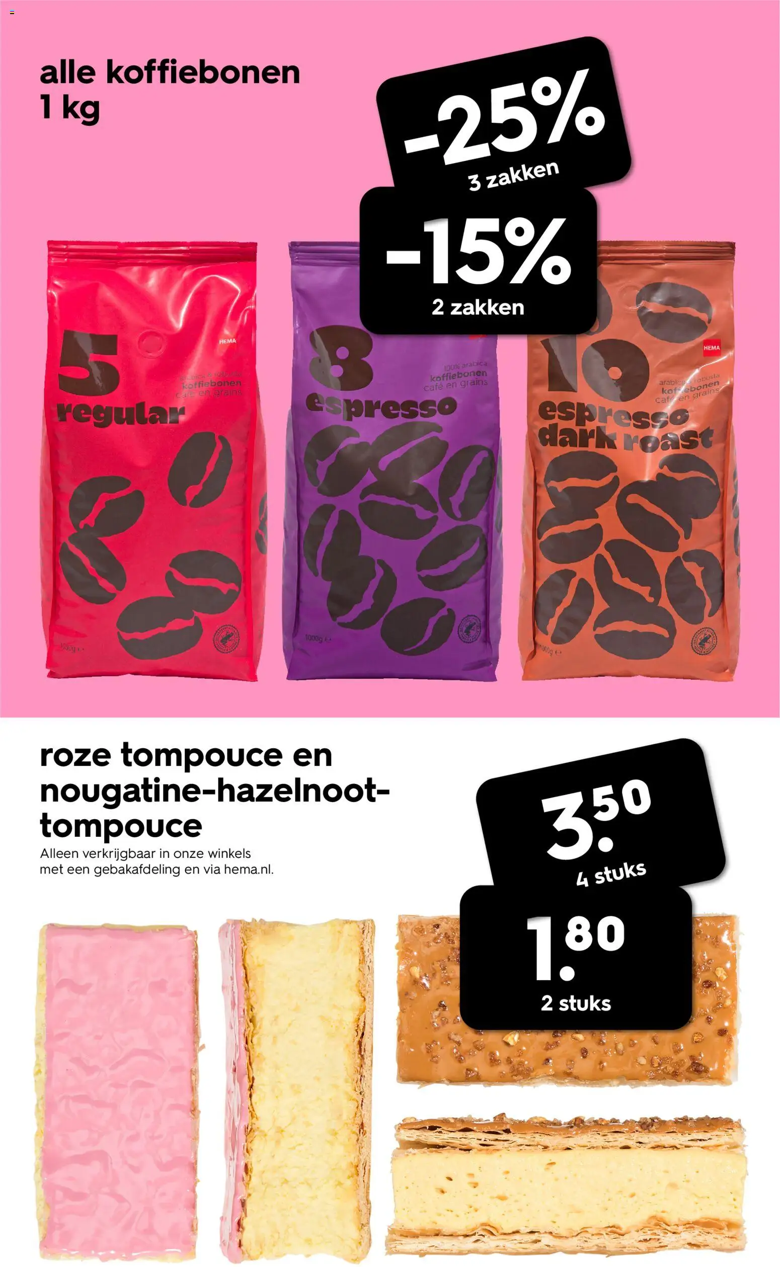 {H1} | Pagina: 14 | Producten: Koffiebonen