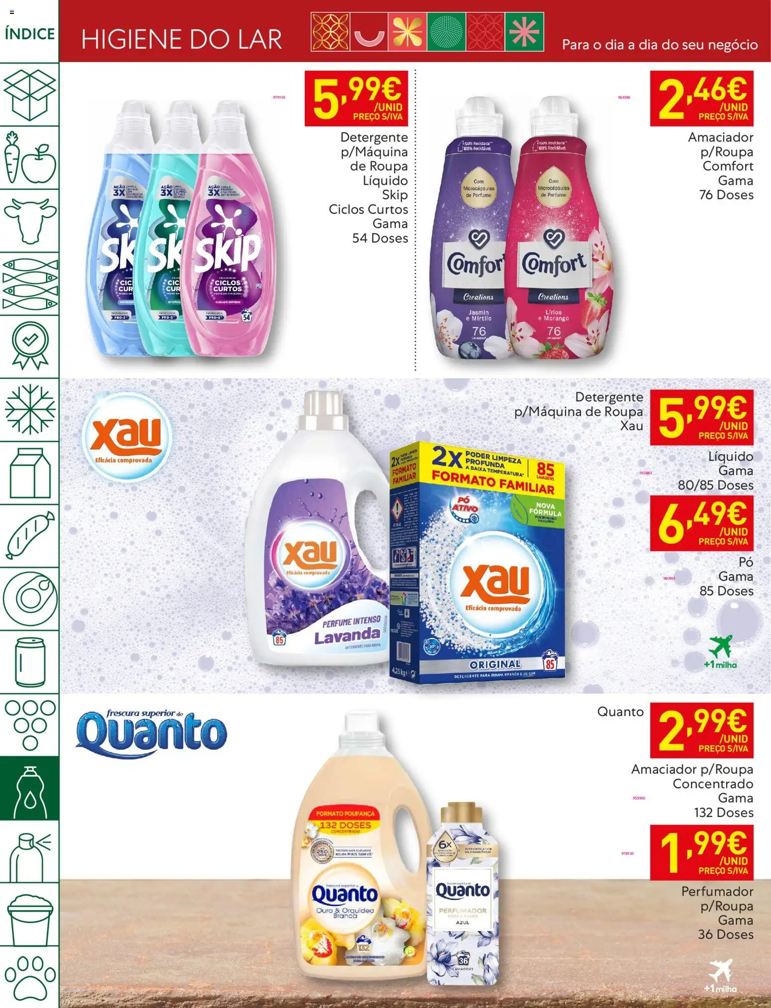 Recheio folheto │ válido de 04.11.2025 | Página: 42 | Produtos: Perfume, Fragrância, Detergente, Milho