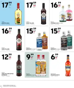 Rimi leidinys - Alkoholinių gėrimų│galioja nuo 29.07.2025 | Puslapis: 8 | Prekių: Degtinė, Džinas