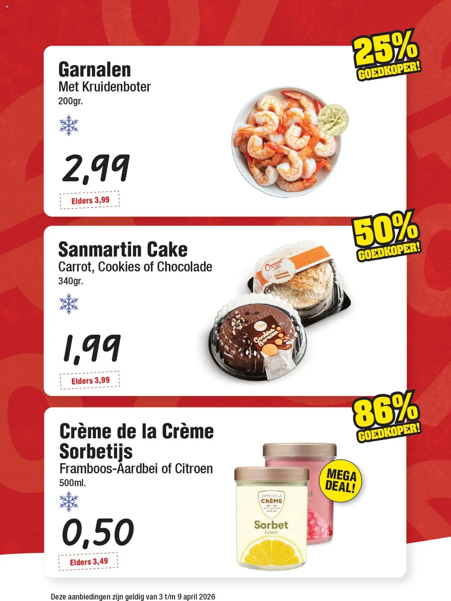 {H1} | Pagina: 6 | Producten: Chocolade, Cake, La, Crème