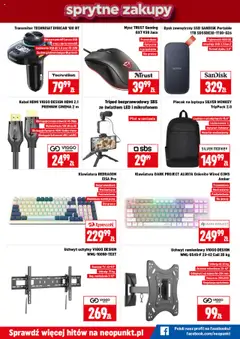 Neopunkt Gazetka od 05.09.2025 | Strona: 7 | Produkty: Mysz, Plecak, MP3, Dysk