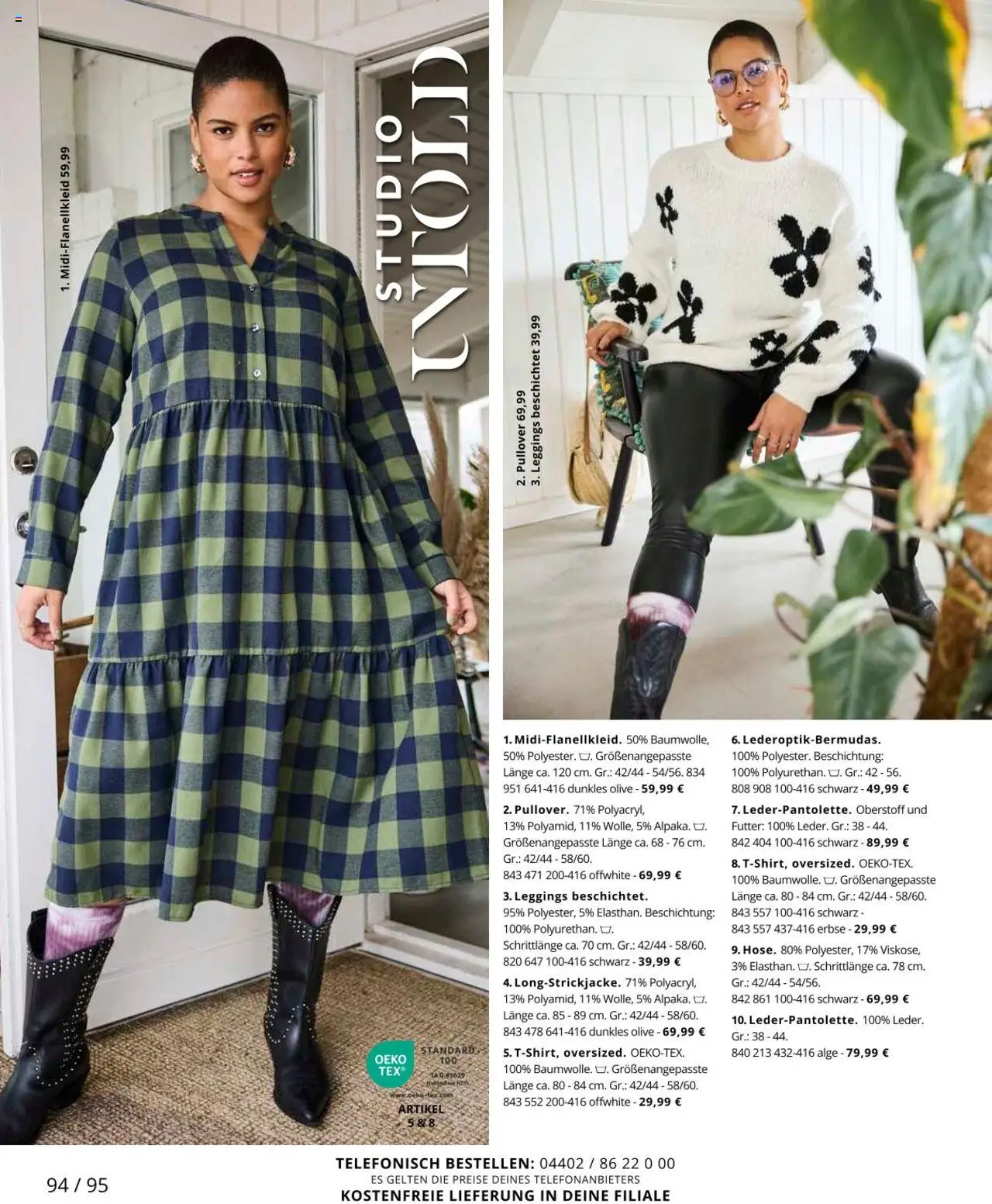 Ulla Popken Prospekt 	 - gültig ab dem 01.08.2025 | Seite: 94 | Produkte: Pullover, Erbse, Leggings