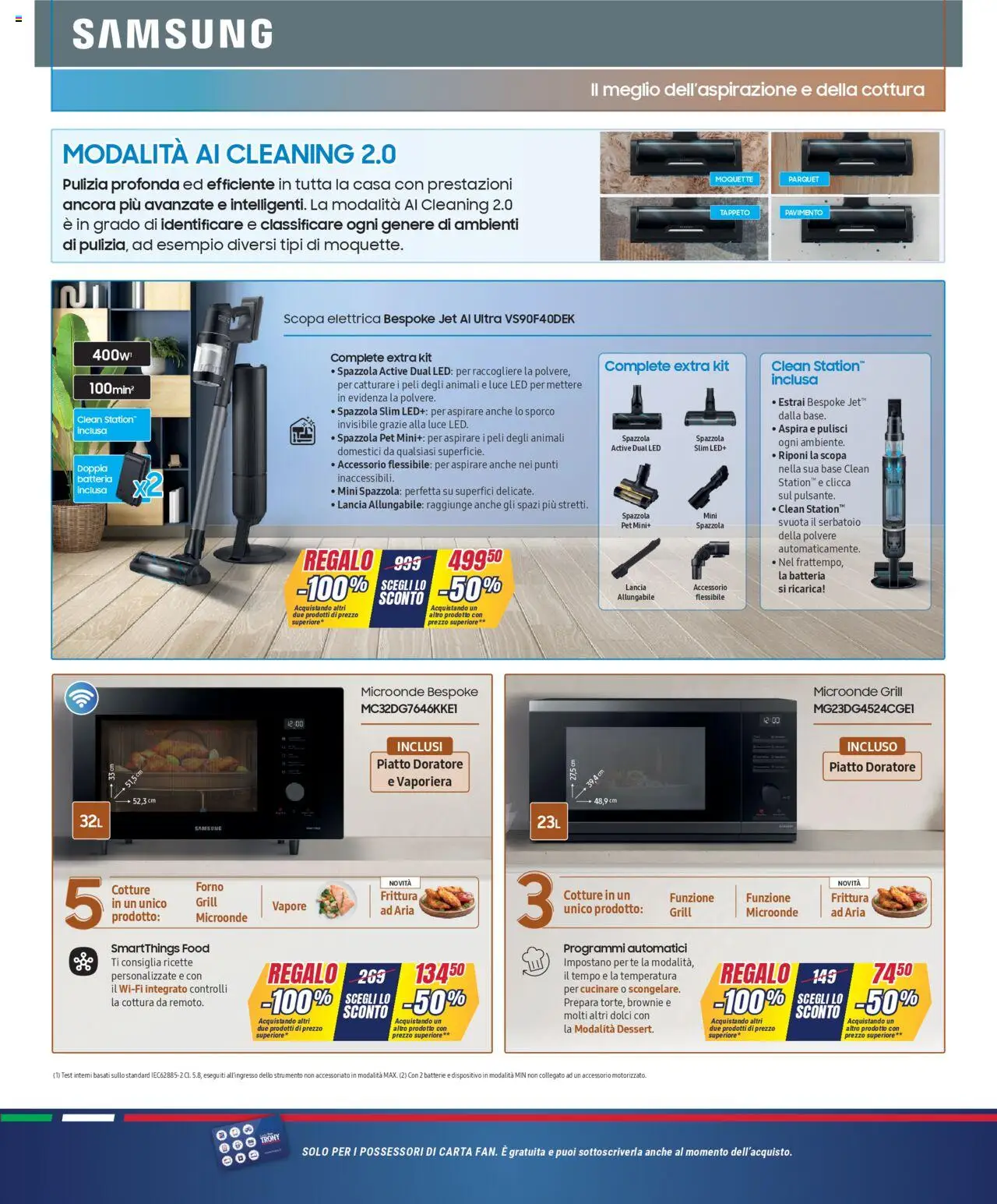 Volantino Trony del 03.07.2025 | Pagina: 18 | Prodotti: Tè, Piatto, Tappeto, Samsung