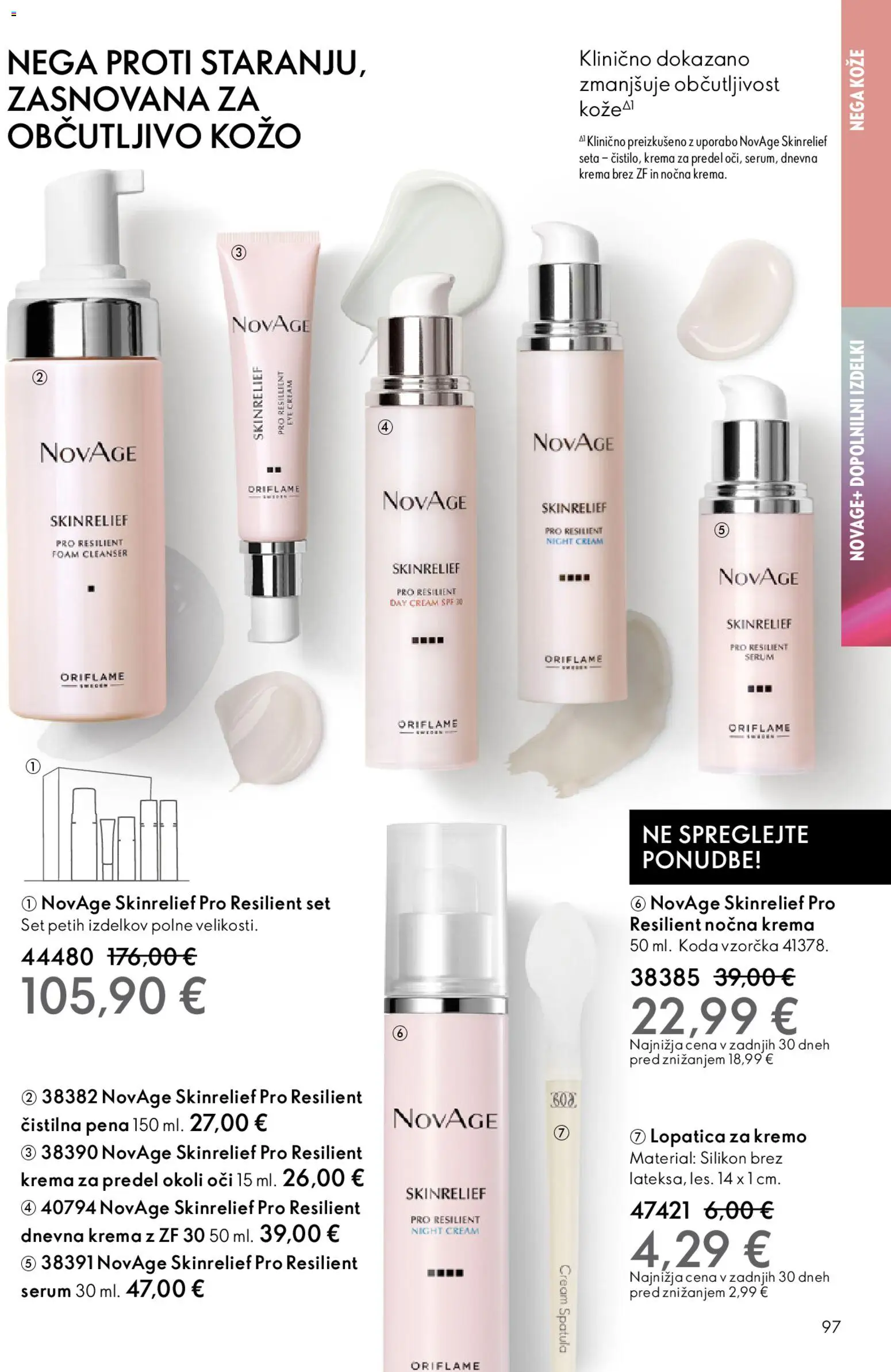 Novi Oriflame katalog ponudbe – veljaven od 31.12.2025 | Stran: 97 | Izdelki: Krema, Silikon