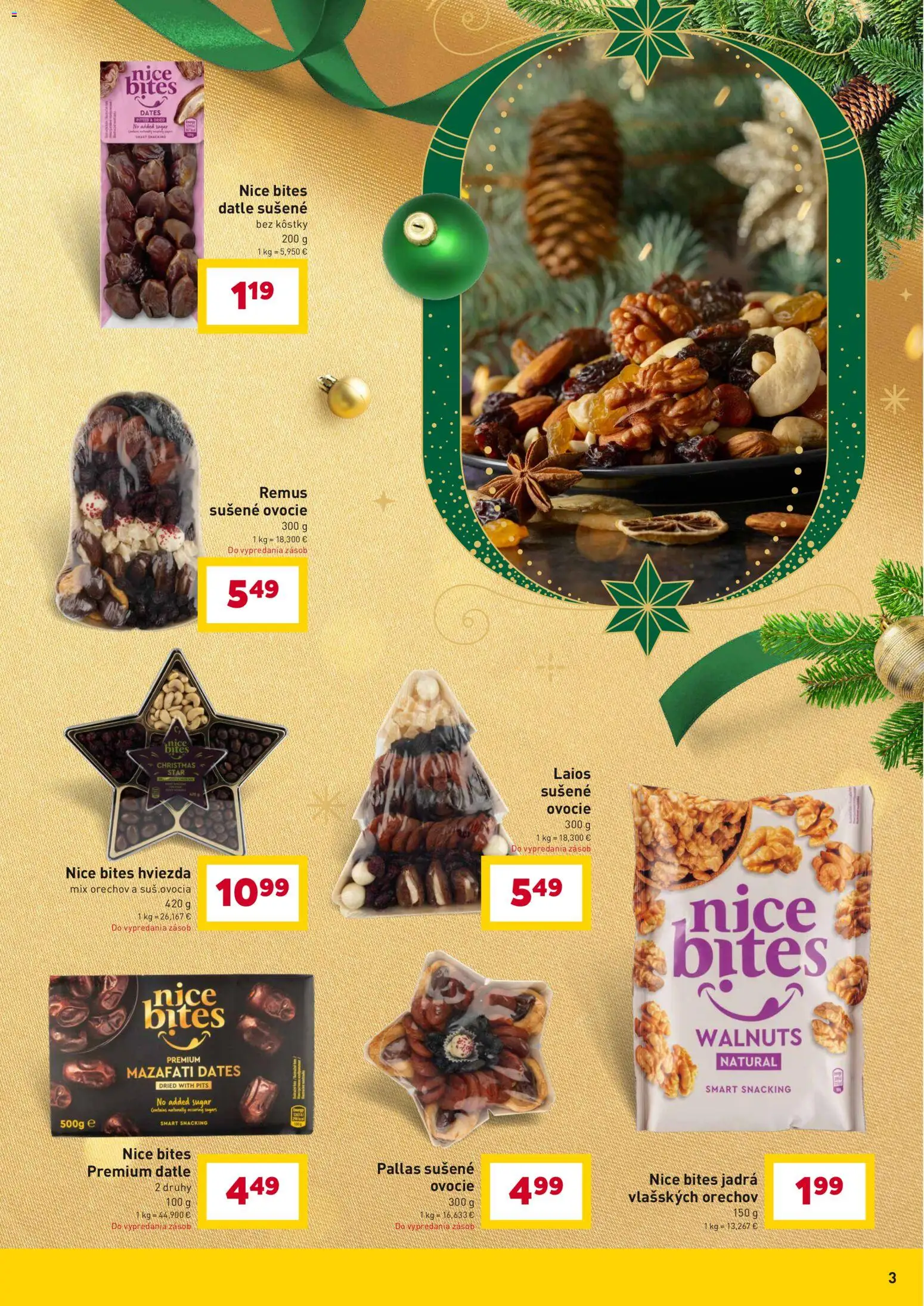 Nové Billa akcie – leták je platný od 10.12.2025 | Strana: 3 | Produkty: Ovocie