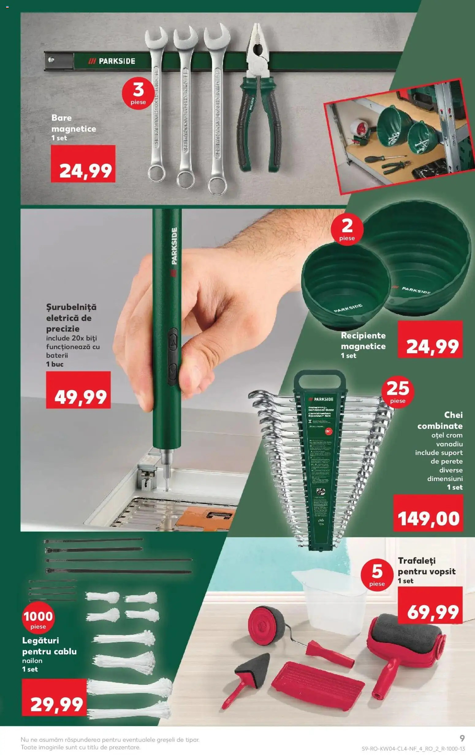 Noul catalog Kaufland – valabil de la 21.01.2026 | Pagină: 9 | Produse: Cablu, Baterii, Recipiente