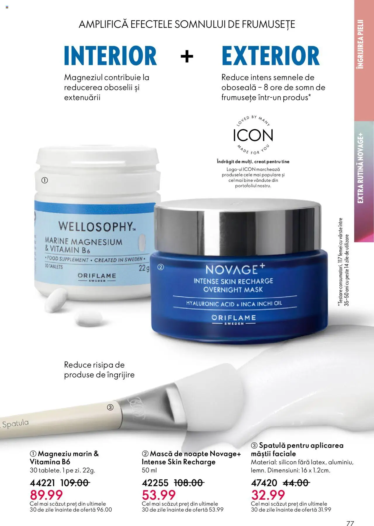 Noul catalog Oriflame – valabil de la 22.10.2025 | Pagină: 77 | Produse: Pește