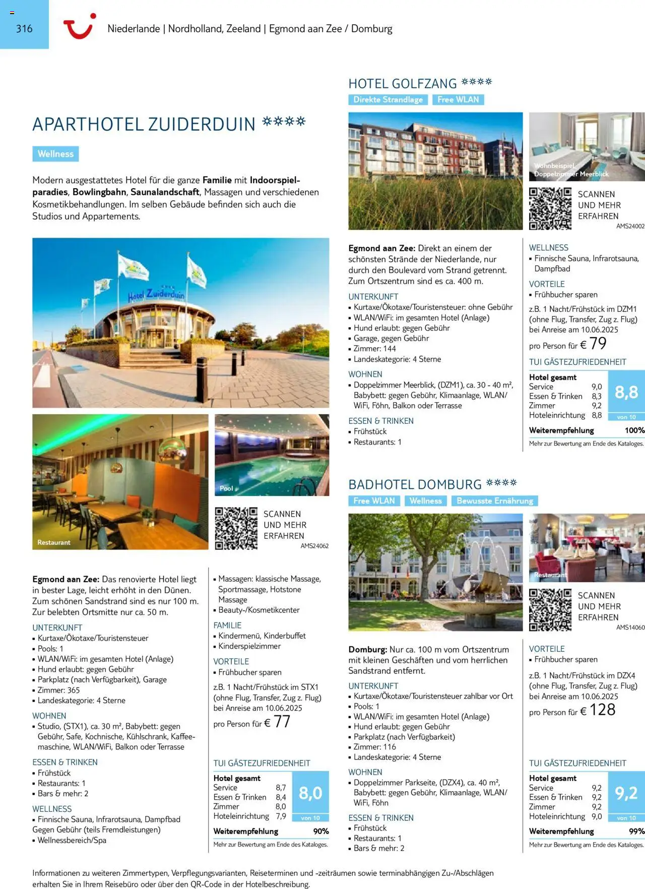 Aida - Urlaub mit eigener Anreise 2025/26 – gültig ab 01.11.2024 | Seite: 316 | Produkte: Kaffee, Babybett, Föhn