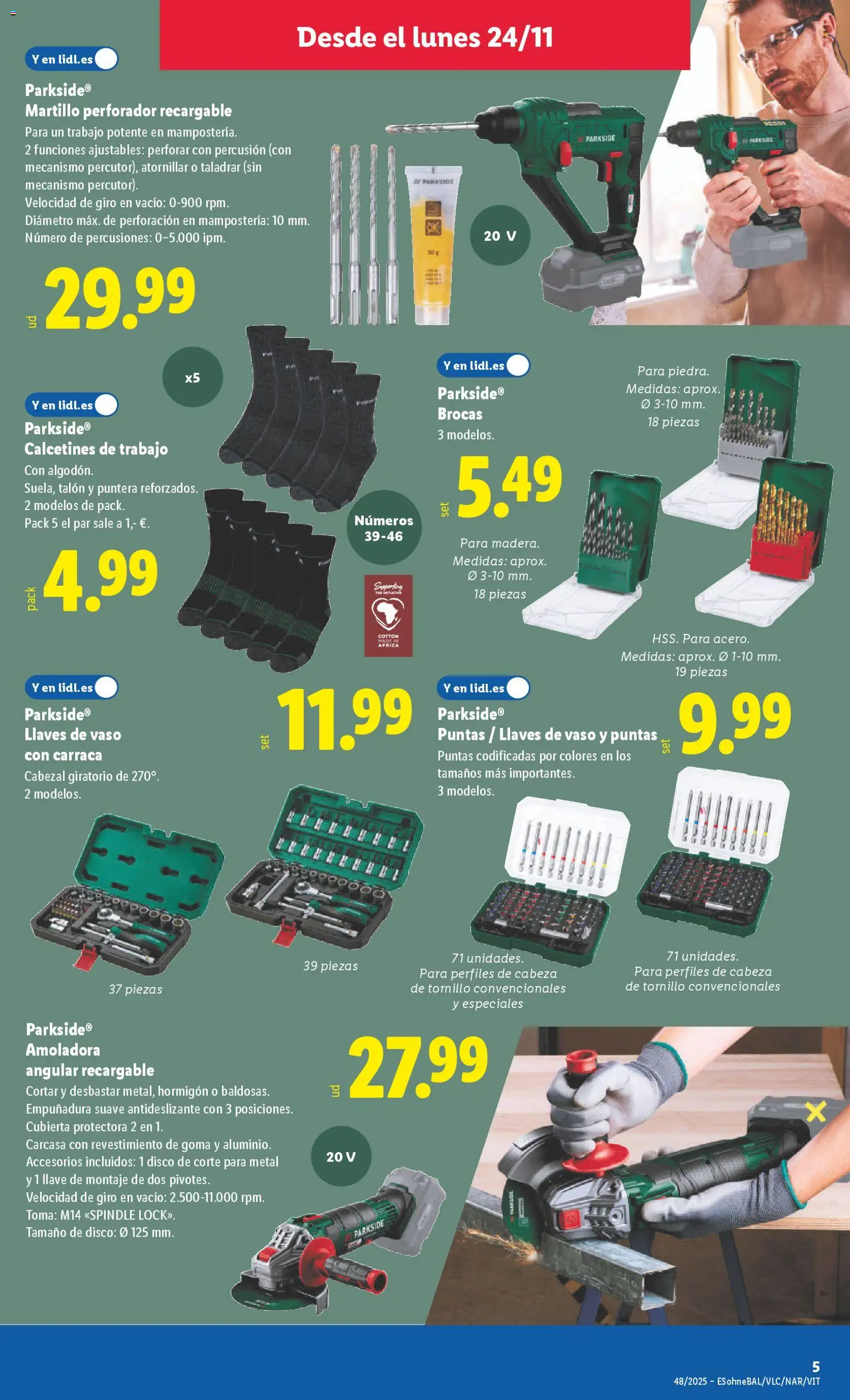 Lidl - Black Friday │ válido desde el 24.11.2025 | Página: 7 | Productos: Disco