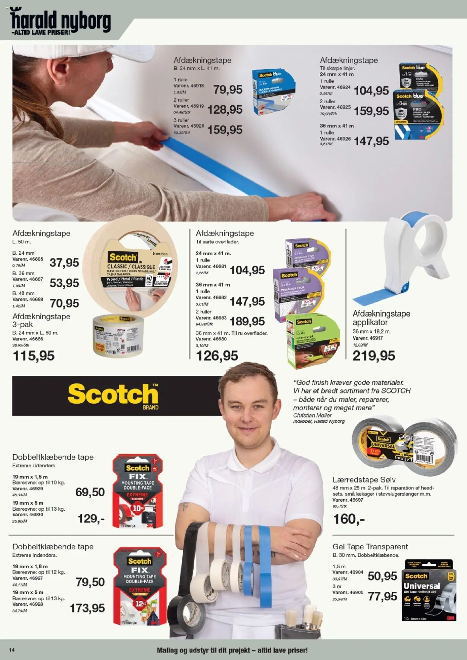Harald Nyborg tilbudsavis – gyldig fra 02.04.2026 | Side: 14 | Produkter: Pasta, Maling