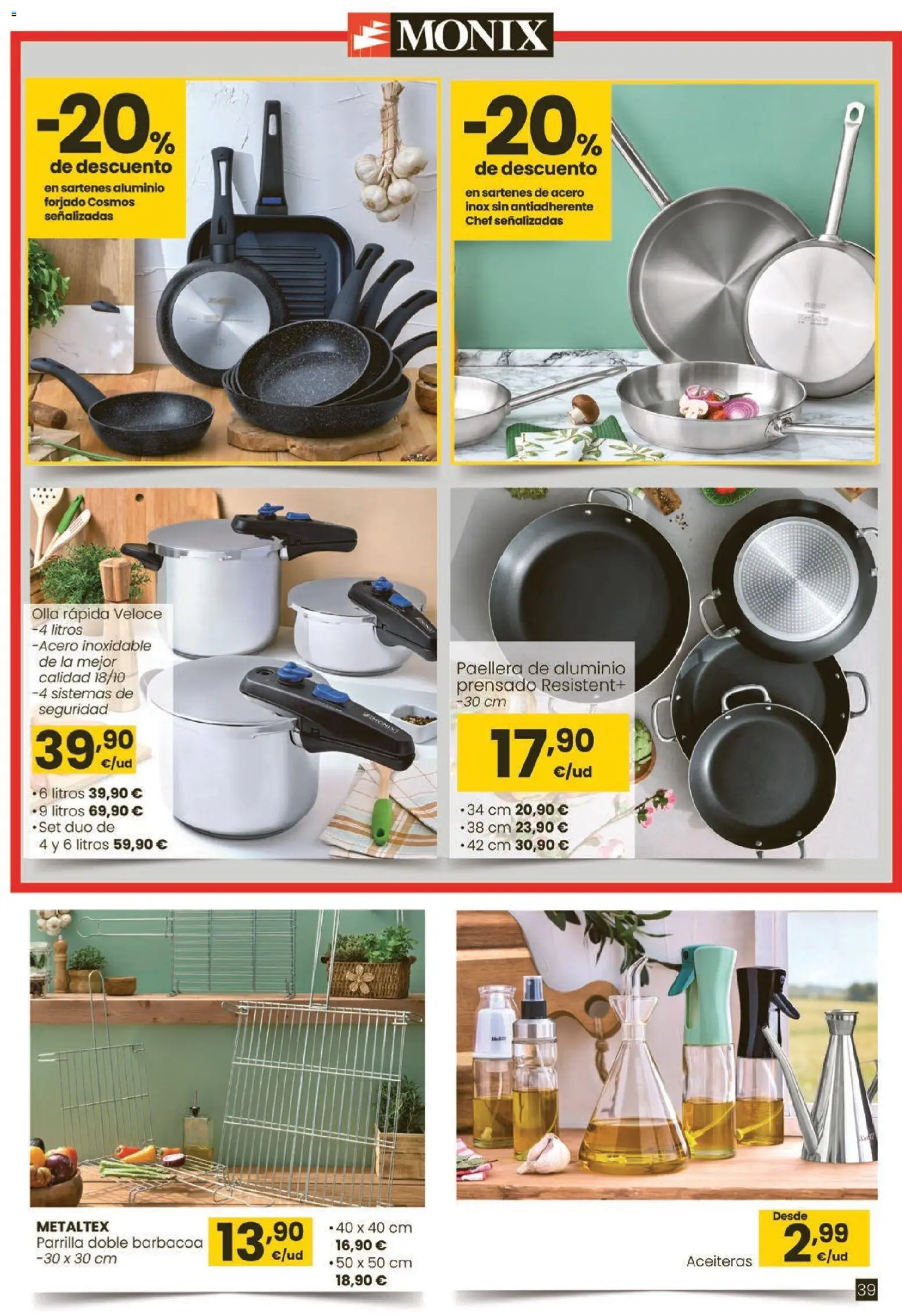 Eroski - Moda primavera-verano 2026 │ válido desde el 26.03.2026 | Página: 39 | Productos: Barbacoa, Parrilla