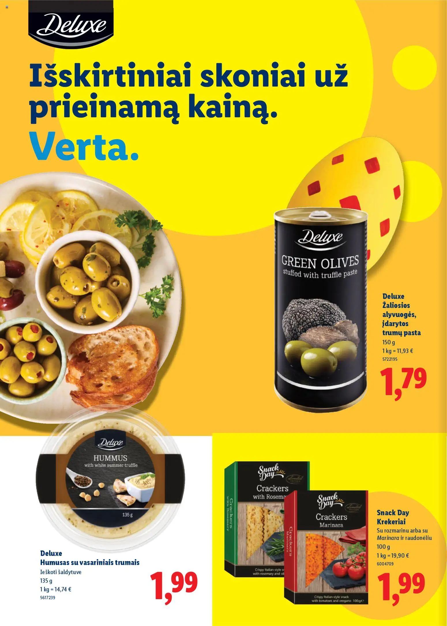 LIDL akcijos nuo 01.03.2026 | Puslapis: 12 | Prekių: Sūris