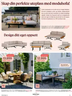 Forhåndsvisning av Møbelringen kundeavis gyldig fra 24.03.2026 | Side: 15 | Produkter: Teppe