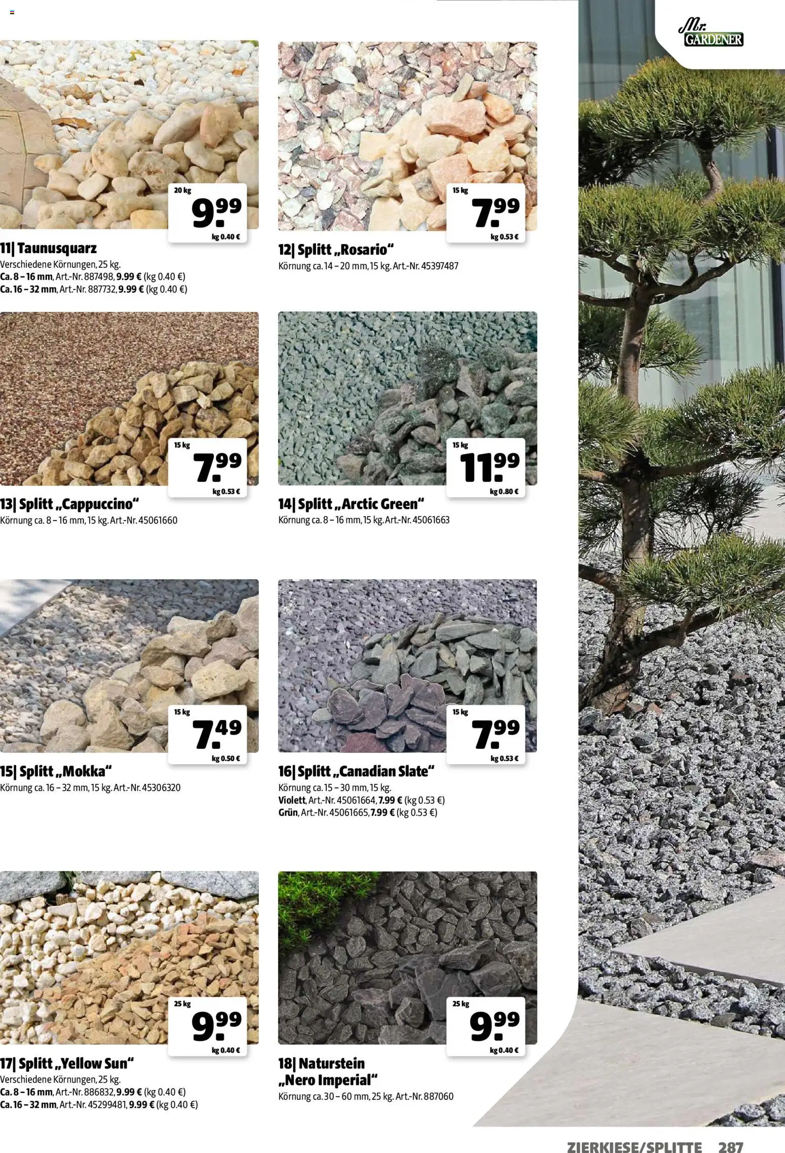 Hagebau Gartenjahr gültig ab 13.03.2026 | Seite: 287