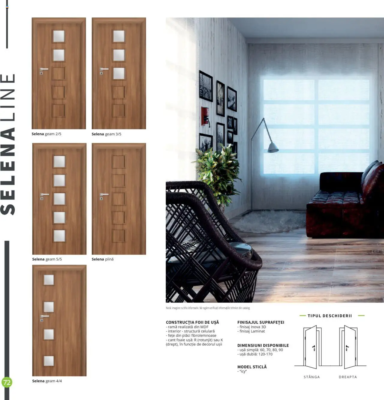 Noul catalog Proges – valabil de la 01.08.2025 | Pagină: 72 | Produse: Ușă
