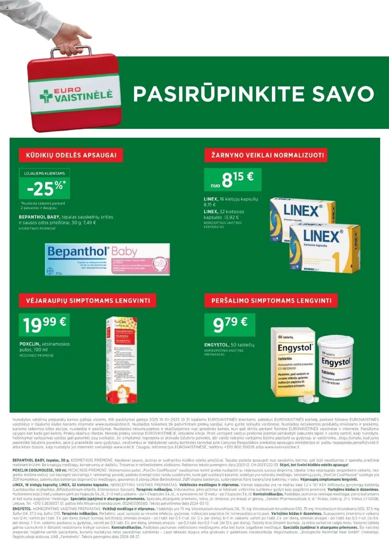 EUROVAISTINĖ akcijos nuo 01.10.2025 | Puslapis: 8