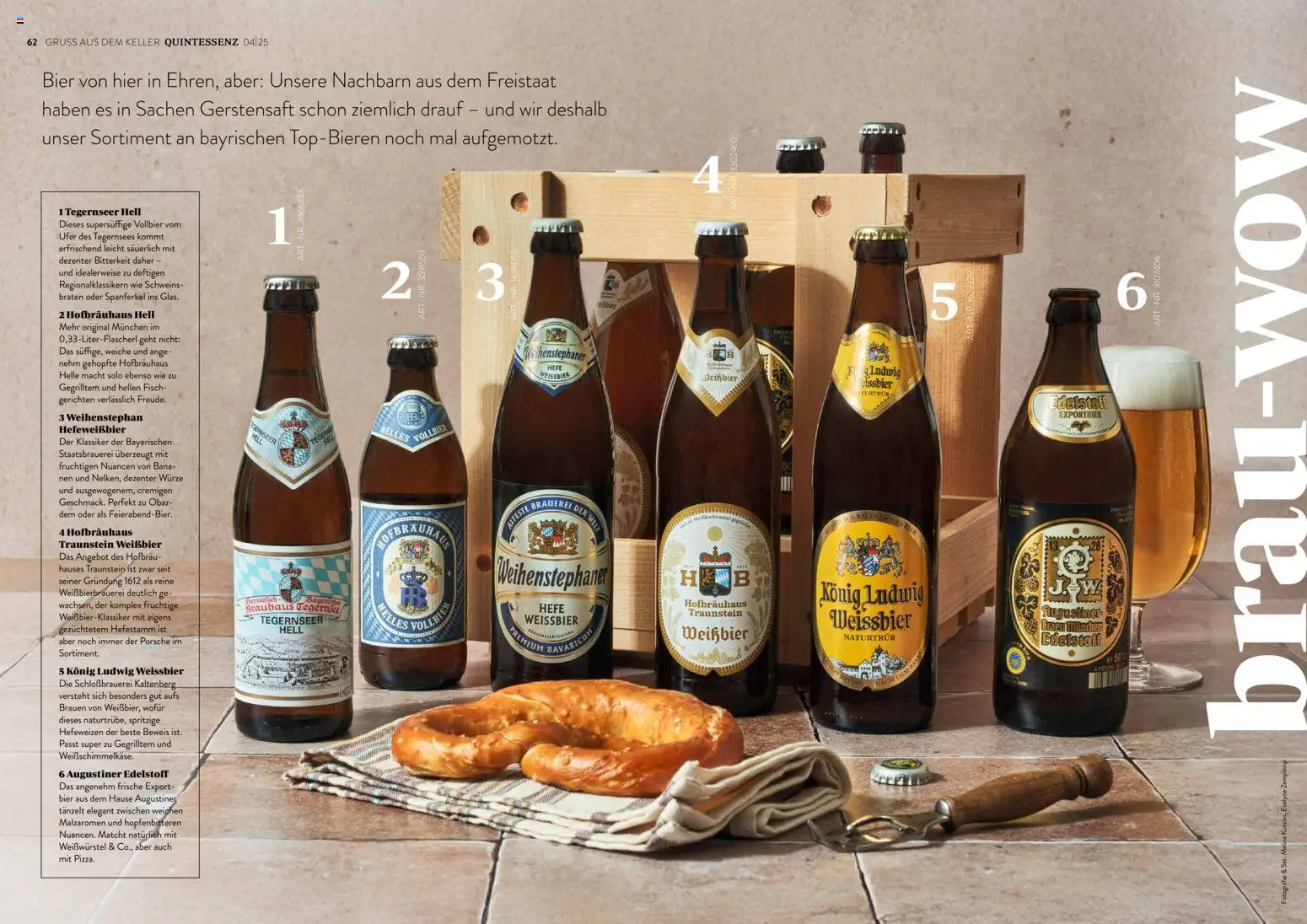Transgourmet Quintessenz 04 | 2025 gültig ab 12.11.2025 | Seite: 33 | Produkte: Bier, Fisch