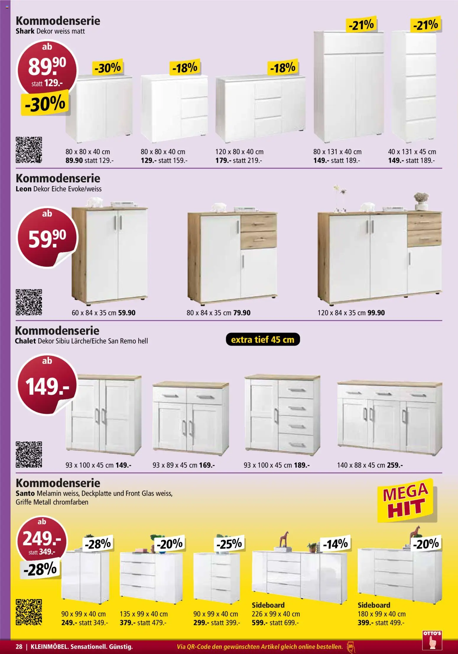 Otto's Aktionen Möbelflyer – gültig ab 01.11.2025 | Seite: 28