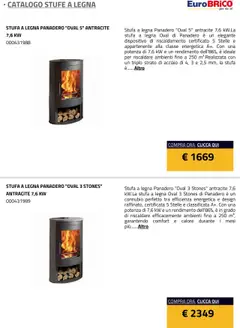 Anteprima del volantino Eurobrico Stufe a Legna catalogo valido a partire dal 23.07.2025 | Pagina: 32